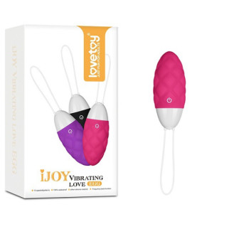 Bібруюче яйце IJOY Vibrating Love Egg Pink 18+ - Інтернет-магазин спільних покупок ToGether