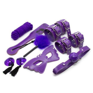 Позкішний комплект для еротичних ігр фіолетовий 18+ - Інтернет-магазин спільних покупок ToGether