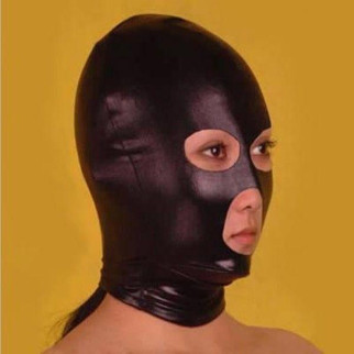 Чорна маска з вирізами 18+ - Інтернет-магазин спільних покупок ToGether