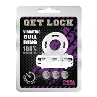 Ерекційне вібро кільце прозоре Vibrating Bull Ring 18+ - Інтернет-магазин спільних покупок ToGether