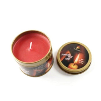 Свічка для бдсм ігор із низькою температурою червоний віск Sensual Hot Wax 18+ - Інтернет-магазин спільних покупок ToGether
