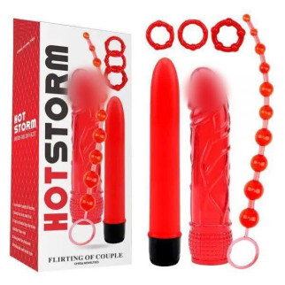 Сексуальний набір червоного кольору для пар Flirting of Couple 18+ - Інтернет-магазин спільних покупок ToGether