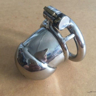 Stainless Steel Male Small Chastity Device / Stainless Steel Chastity Cage 18+ - Інтернет-магазин спільних покупок ToGether