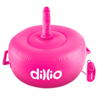 Пуф для сексу — Dillio Vibrating Inflatable Hot Seat  18+ - Інтернет-магазин спільних покупок ToGether