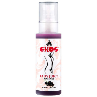 Масажне масло - EROS Lady Juicy Massage Blackcurrent, 125 ml  18+ - Інтернет-магазин спільних покупок ToGether