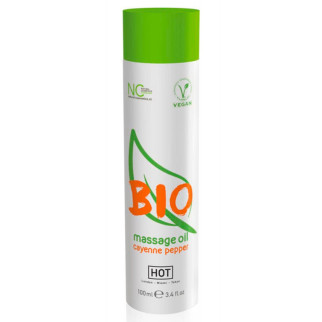 Масажне масло HOT BIO massage oil cayenne pepper - 100 ml  18+ - Інтернет-магазин спільних покупок ToGether