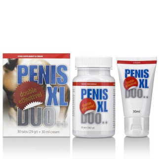 Крем і таблетки для поліпшення ерекції Penis XL DUO Pack, 30 шт. 30 мл 18+ - Інтернет-магазин спільних покупок ToGether
