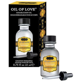 Масло для ерогенних зон кокос та ананас - Oil of Love, 22 ml  18+ - Інтернет-магазин спільних покупок ToGether