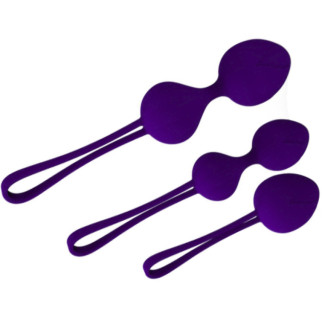 Набір вагінальних кульок - Dark Purple Trio  18+ - Інтернет-магазин спільних покупок ToGether