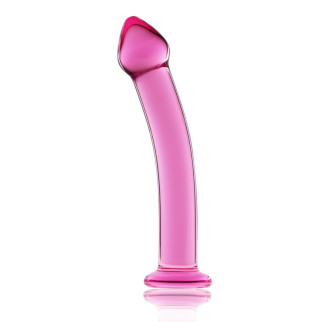 Скляний фалоімітатор рожевий Glass Romance 7.5 18+ - Інтернет-магазин спільних покупок ToGether
