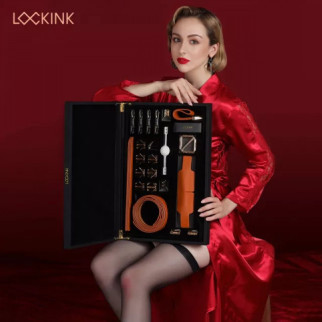 Великий елітний бдсм набір Bondage&Restraint Set Lockink 18+ - Інтернет-магазин спільних покупок ToGether