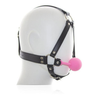 Чорна маска з рожевим кляпом 18+ - Інтернет-магазин спільних покупок ToGether