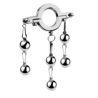 Кільце обтяжувач для мошонки з кульками Cock Ring With Weight Ball 18+ - Інтернет-магазин спільних покупок ToGether
