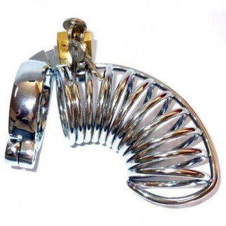 Metal Long Centipede Chastity Device with Two Rings 18+ - Інтернет-магазин спільних покупок ToGether