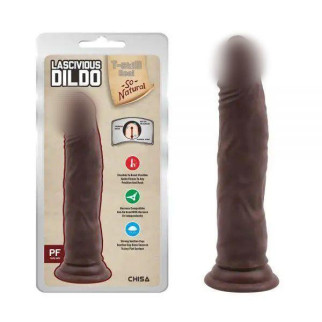 Фалоімітатор темно коричневий реалістичний Lascivious Dildo 18+ - Інтернет-магазин спільних покупок ToGether