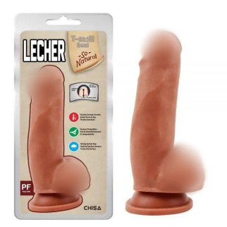 Смуглий фалоімітатор на присоску Lecher 18+ - Інтернет-магазин спільних покупок ToGether