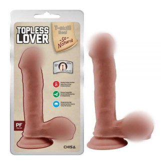Тілесний фалоімітатор на присоску Topless Lover 18+ - Інтернет-магазин спільних покупок ToGether