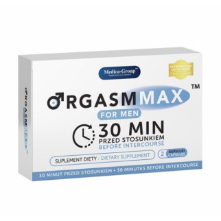 Капсули для потенції Orgasm Max for Men Capsules, 2 шт. 18+ - Інтернет-магазин спільних покупок ToGether