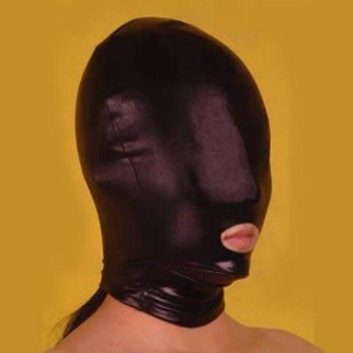 Черная маска из винила 18+ - Інтернет-магазин спільних покупок ToGether