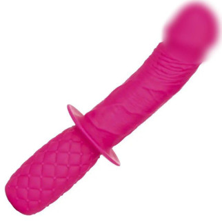 CalExotics - Фалоімітатор Pink Silicone Grip Thruster  18+ - Інтернет-магазин спільних покупок ToGether