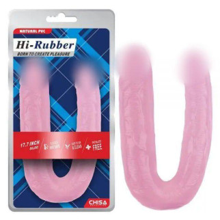 Рожевий подвійний фалоімітатор для мастурбации 17.7 Inch Dildo 18+ - Інтернет-магазин спільних покупок ToGether