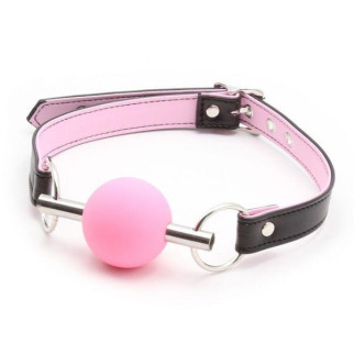Metal Rod Silicone Ball Gags Pink 18+ - Інтернет-магазин спільних покупок ToGether