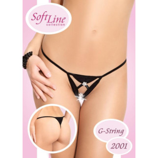 Жіночі стрінги - G-String 2001, black - S-L 18+ - Інтернет-магазин спільних покупок ToGether