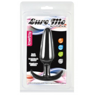 Анальна пробка - Lure Me Butt Plug L Black 18+ - Інтернет-магазин спільних покупок ToGether