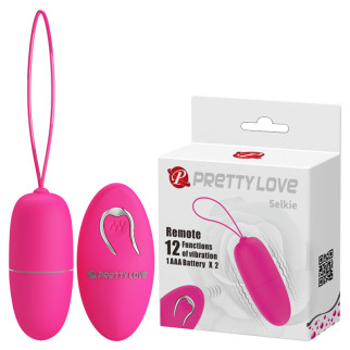 Віброяйце - Pretty Love Selkie Vibrating Egg Pink 18+ - Інтернет-магазин спільних покупок ToGether