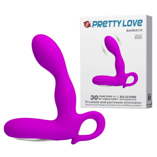 Масажер простати — Pretty Love Barrack Prostate Stimulator Purple 18+ - Інтернет-магазин спільних покупок ToGether