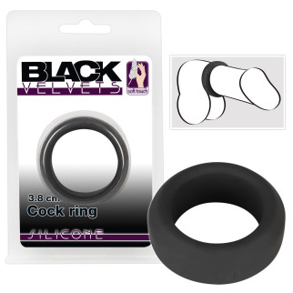 Ерекційне кільце - Black Velvets Cock Ring, 3.8 см 18+ - Інтернет-магазин спільних покупок ToGether