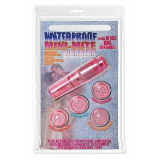 Кліторальний стимулятор - Waterproof Mini Mite, рожевий 18+ - Інтернет-магазин спільних покупок ToGether