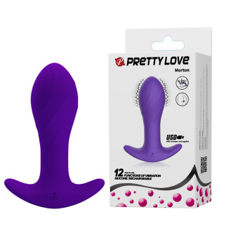 Анальна пробка — Pretty Love Morton Anal Plug Purple 18+ - Інтернет-магазин спільних покупок ToGether