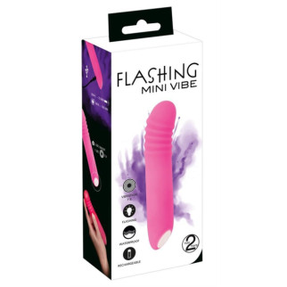 Вібратор — Flashing Mini Vibe Pink 18+ - Інтернет-магазин спільних покупок ToGether