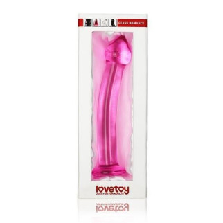 Фалоімітатор - Glass Romance 7.5" Pink 18+ - Інтернет-магазин спільних покупок ToGether