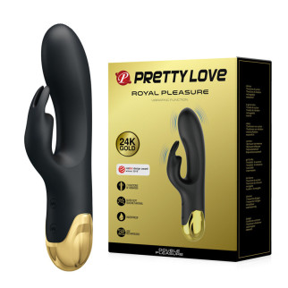Вібратор - Pretty Love Royal Pleasure Double Pleasure Black 18+ - Інтернет-магазин спільних покупок ToGether