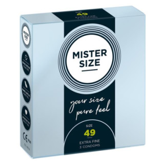 Презервативи — Mister Size 49 mm pack of 3 18+ - Інтернет-магазин спільних покупок ToGether