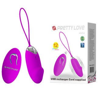 Віброяйце - Pretty Love Julia Vibrating Egg Purple 18+ - Інтернет-магазин спільних покупок ToGether