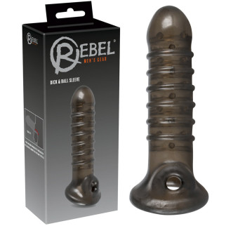 Насадка на член — Rebel Dick & Ball Sleeve 18+ - Інтернет-магазин спільних покупок ToGether