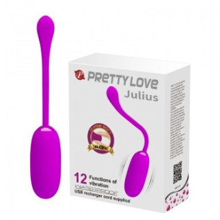 Віброяйце - Pretty Love Julius Vibrating Egg Purple 18+ - Інтернет-магазин спільних покупок ToGether