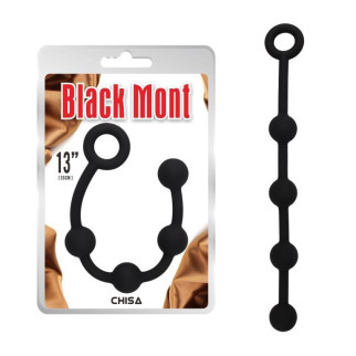 Анальні кульки - Black Mont"P" Storm Beads S 13" 18+ - Інтернет-магазин спільних покупок ToGether