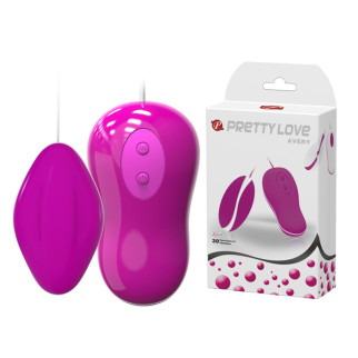 Віброяйце - Pretty Love Avery Vibrating Egg Pink  18+ - Інтернет-магазин спільних покупок ToGether