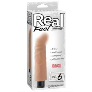 Реалістичний вібратор - Real Feel Lifelike Toyz No. 6, Flesh   18+ - Інтернет-магазин спільних покупок ToGether