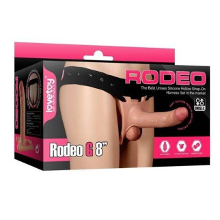Страпон Rodeo G 8" 18+ - Інтернет-магазин спільних покупок ToGether