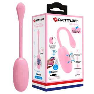 Віброяйце — Pretty Love Doreen Electric Shock Egg Light Pink 18+ - Інтернет-магазин спільних покупок ToGether