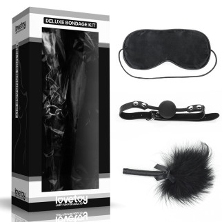 Набір БДСМ - Deluxe Bondage Kit (маска, кляп, пір'їнка)  18+ - Інтернет-магазин спільних покупок ToGether