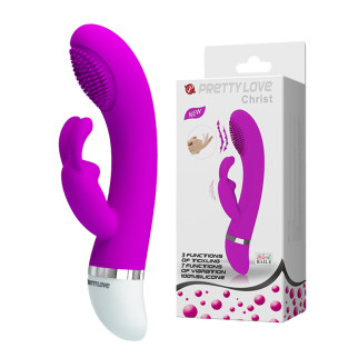 Вібратор — Pretty Love Christ Vibrator Purple 18+ - Інтернет-магазин спільних покупок ToGether