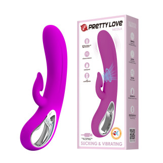 Вібратор - Pretty Love Nicola Vibrator Purple  18+ - Інтернет-магазин спільних покупок ToGether