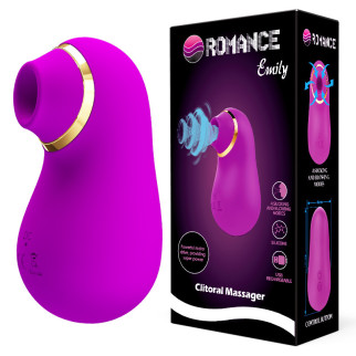 Кліторальний стимулятор - Romance Emily Clitoral Massager Purple  18+ - Інтернет-магазин спільних покупок ToGether