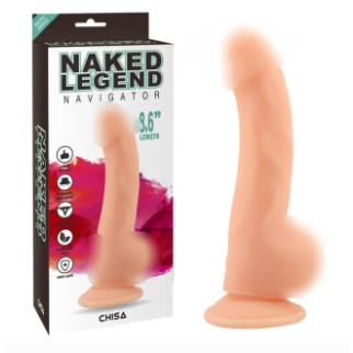 Фалоімітатор - Naked Legend Navigato 8.6" Flesh  18+ - Інтернет-магазин спільних покупок ToGether